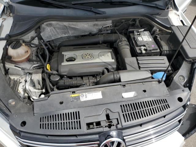 WVGBV7AX8GW079368 - 2016 VOLKSWAGEN TIGUAN S WHITE photo 12