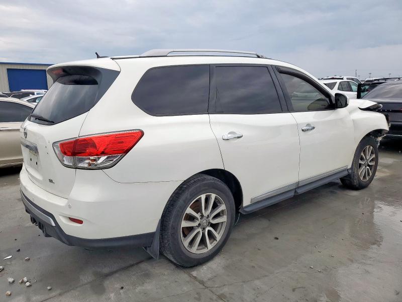 5N1AR2MN9EC692451 - 2014 NISSAN PATHFINDER S 白色 照片 3