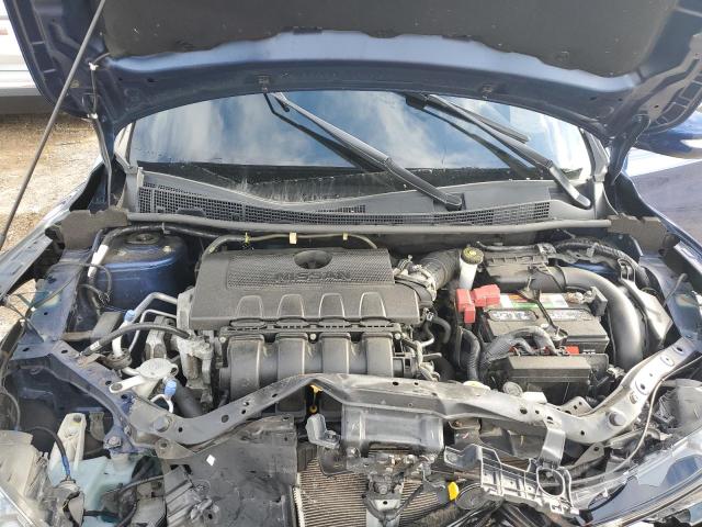 3N1AB7AP8KY338342 - 2019 NISSAN SENTRA S BLUE photo 11