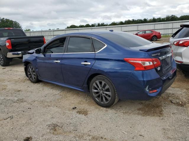 3N1AB7AP8KY338342 - 2019 NISSAN SENTRA S BLUE photo 2