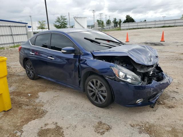 3N1AB7AP8KY338342 - 2019 NISSAN SENTRA S BLUE photo 4