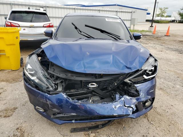 3N1AB7AP8KY338342 - 2019 NISSAN SENTRA S BLUE photo 5