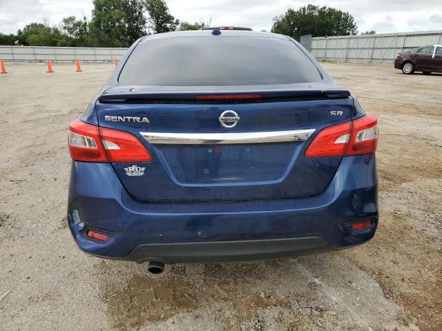 3N1AB7AP8KY338342 - 2019 NISSAN SENTRA S BLUE photo 6
