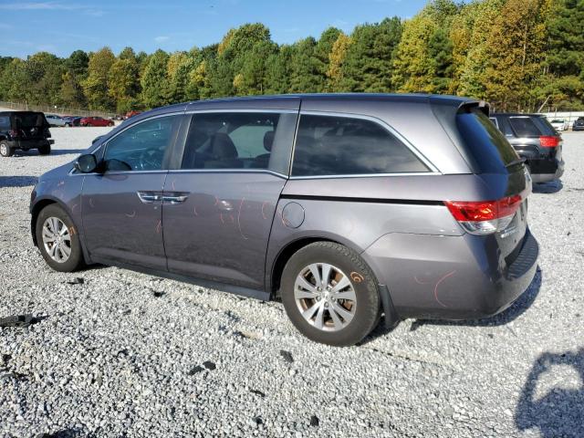 5FNRL5H64FB019164 - 2015 HONDA ODYSSEY EXL GRAY photo 2