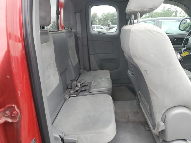 5TETX4CNXAZ711746 - 2010 TOYOTA TACOMA ACCESS CAB წითელი ფოტო 10