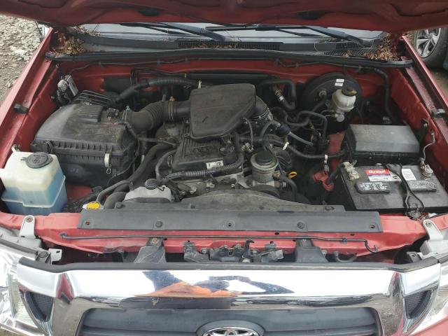 5TETX4CNXAZ711746 - 2010 TOYOTA TACOMA ACCESS CAB წითელი ფოტო 11