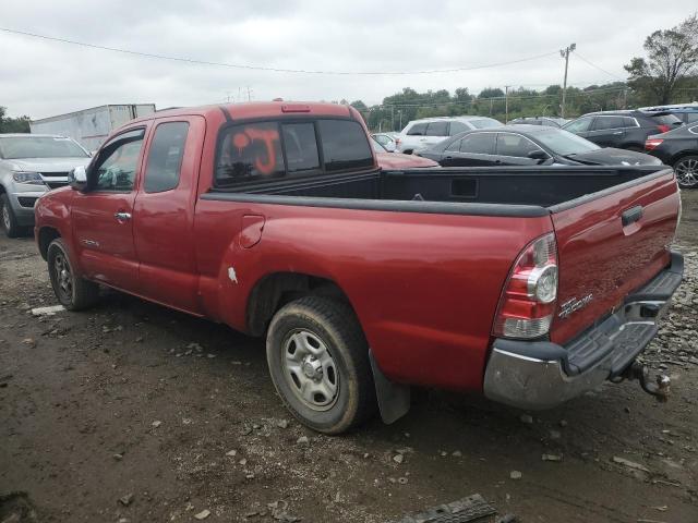5TETX4CNXAZ711746 - 2010 TOYOTA TACOMA ACCESS CAB წითელი ფოტო 2