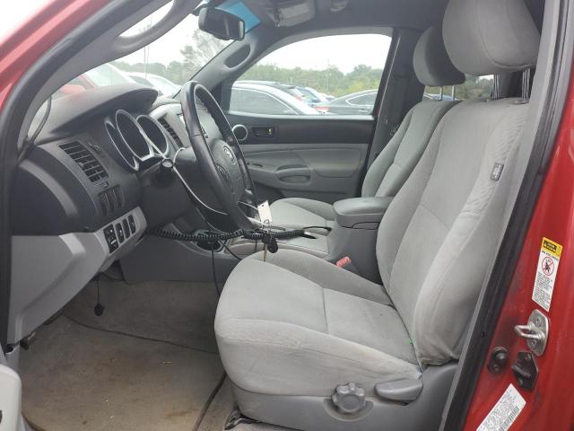 5TETX4CNXAZ711746 - 2010 TOYOTA TACOMA ACCESS CAB წითელი ფოტო 7