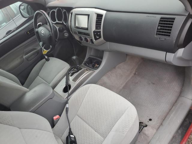 5TETX4CNXAZ711746 - 2010 TOYOTA TACOMA ACCESS CAB წითელი ფოტო 8