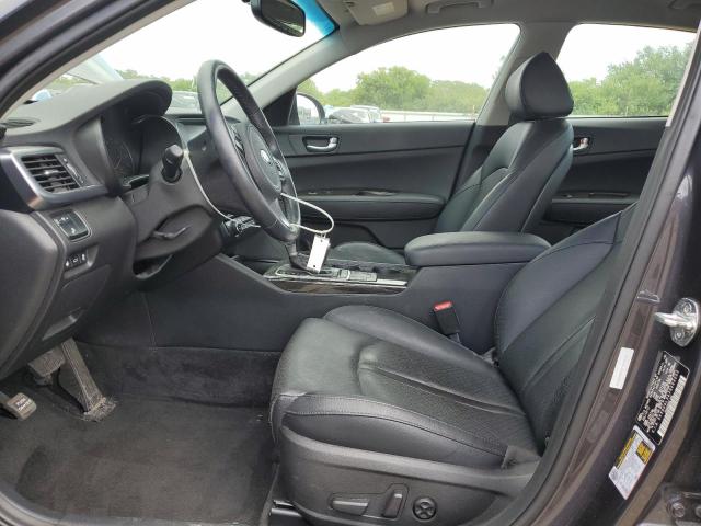 5XXGU4L34JG203053 - 2018 KIA OPTIMA EX გრაფიტი ფოტო 7