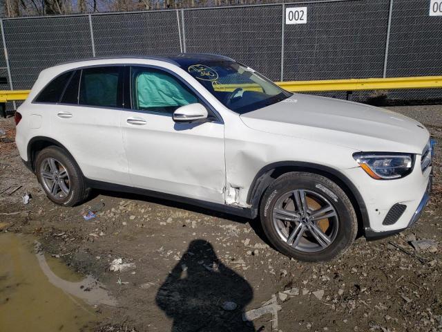 W1N0G8EB2MF924830 - 2021 MERCEDES-BENZ GLC 300 4MATIC WHITE photo 4