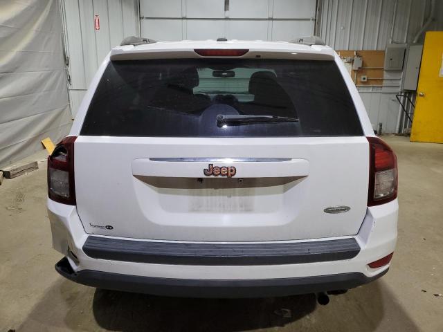 1C4NJCEB7GD620846 - 2016 JEEP COMPASS LATITUDE WHITE photo 6