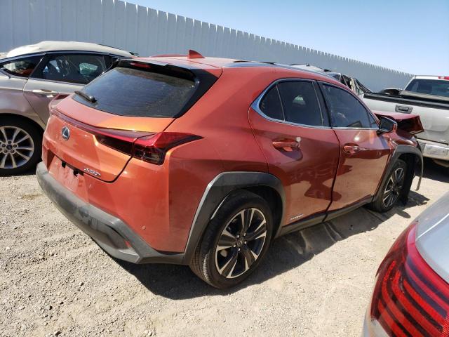 JTHP9JBH8L2028388 - 2020 LEXUS UX 250H ORANGE photo 3