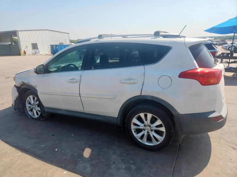 2T3YFREV0DW016257 - 2013 TOYOTA RAV4 LIMITED თეთრი ფოტო 2