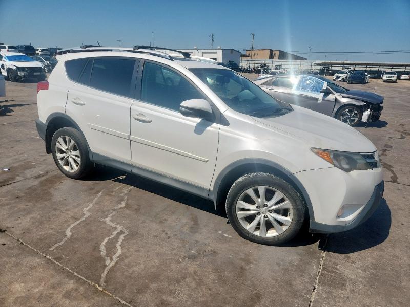 2T3YFREV0DW016257 - 2013 TOYOTA RAV4 LIMITED თეთრი ფოტო 4