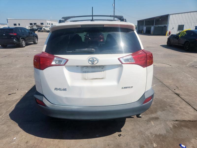 2T3YFREV0DW016257 - 2013 TOYOTA RAV4 LIMITED თეთრი ფოტო 6