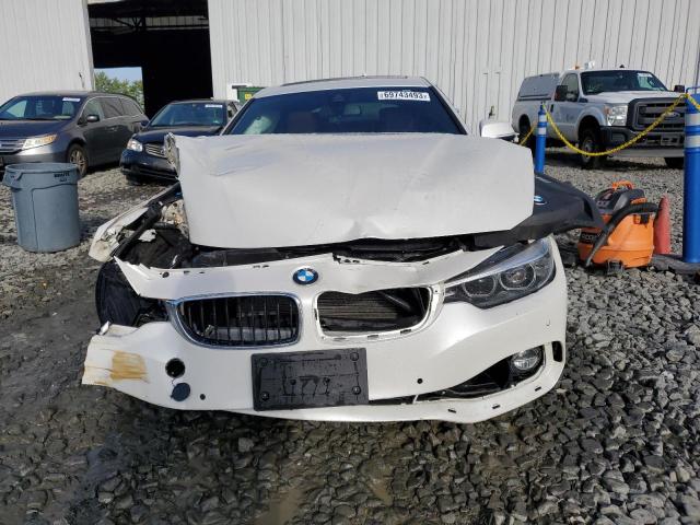 WBA4J3C53JBG90727 - 2018 BMW 430XI GRAN COUPE WHITE photo 5