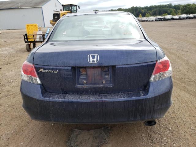 1HGCP26889A182721 - 2009 HONDA ACCORD EXL BLUE photo 6