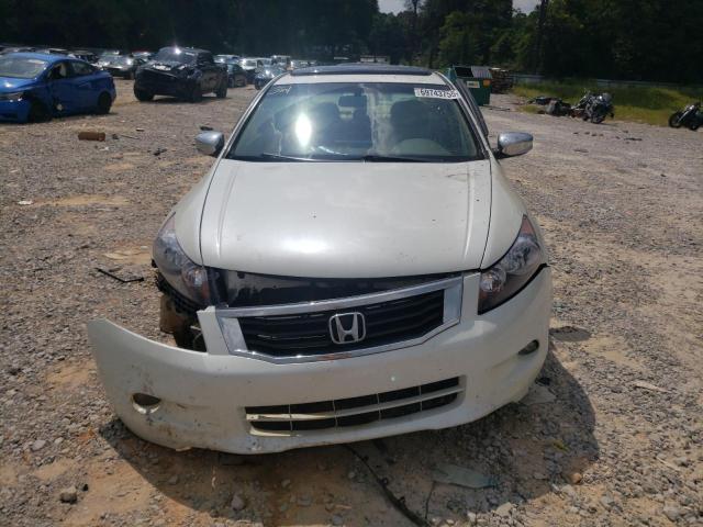 1HGCP36859A045631 - 2009 HONDA ACCORD EXL WHITE photo 5