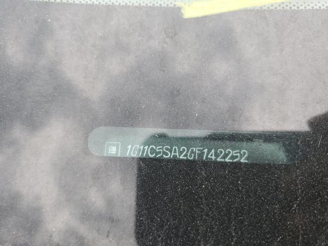 1G11C5SA2GF142252 - 2016 CHEVROLET MALIBU LIM LT Ақ фото 12