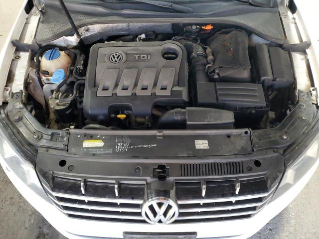 1VWCN7A34EC067297 - 2014 VOLKSWAGEN PASSAT SEL Weiß Foto 11