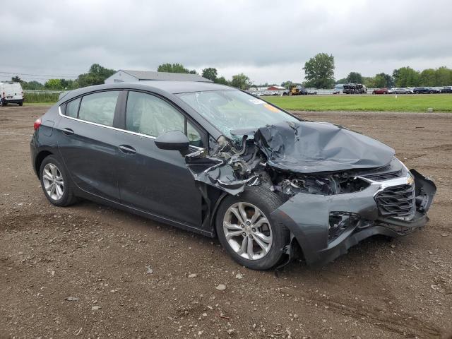 3G1BE6SM6KS604556 - 2019 CHEVROLET CRUZE LT Grafitowy zdjęcie 4