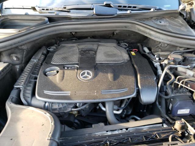 4JGDA5HB0FA478869 - 2015 MERCEDES-BENZ ML 350 4MATIC BLACK photo 11