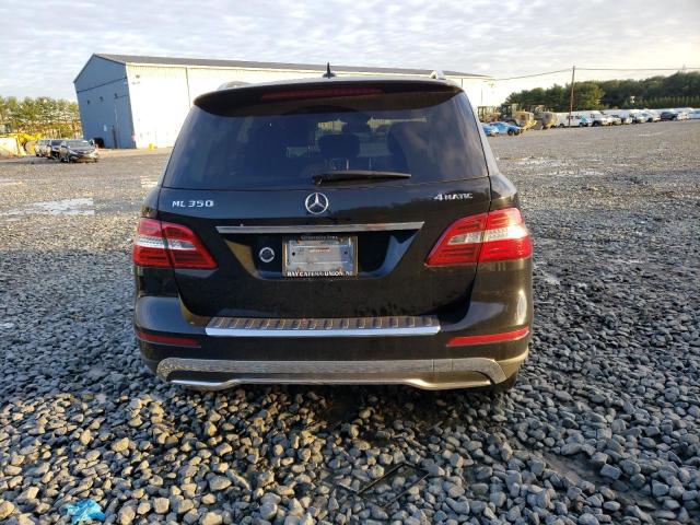 4JGDA5HB0FA478869 - 2015 MERCEDES-BENZ ML 350 4MATIC BLACK photo 6