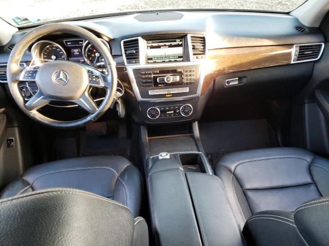 4JGDA5HB0FA478869 - 2015 MERCEDES-BENZ ML 350 4MATIC BLACK photo 8