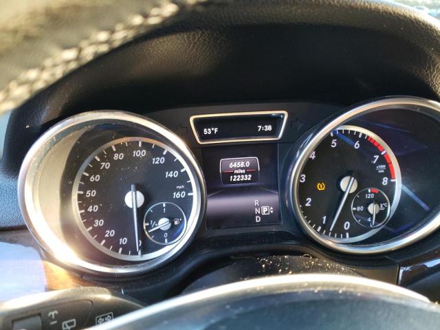 4JGDA5HB0FA478869 - 2015 MERCEDES-BENZ ML 350 4MATIC BLACK photo 9