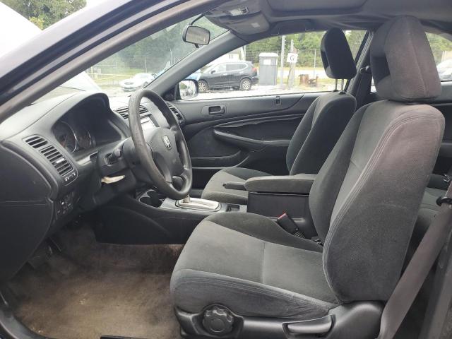 1HGEM229X5L075989 - 2005 HONDA CIVIC EX BLACK photo 7