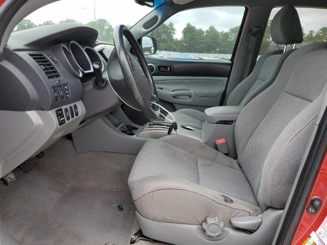 5TEJU4GN2AZ703523 - 2010 TOYOTA TACOMA DOUBLE CAB PRERUNNER RED photo 7