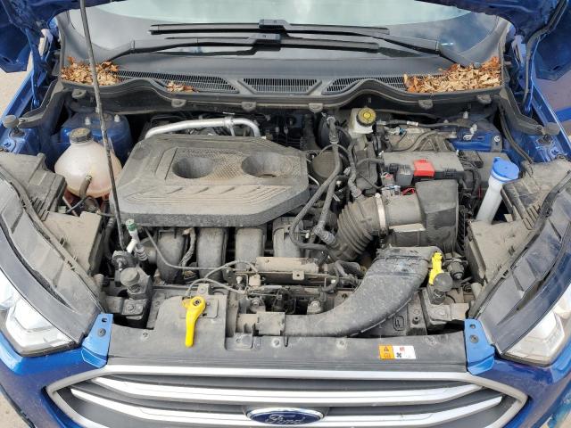 MAJ6S3GL3NC470900 - 2022 FORD ECOSPORT SE BLUE photo 12
