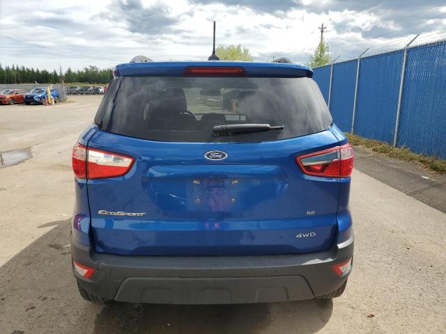 MAJ6S3GL3NC470900 - 2022 FORD ECOSPORT SE BLUE photo 6