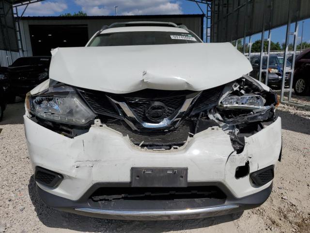 KNMAT2MV7GP660146 - 2016 NISSAN ROGUE S WHITE photo 5