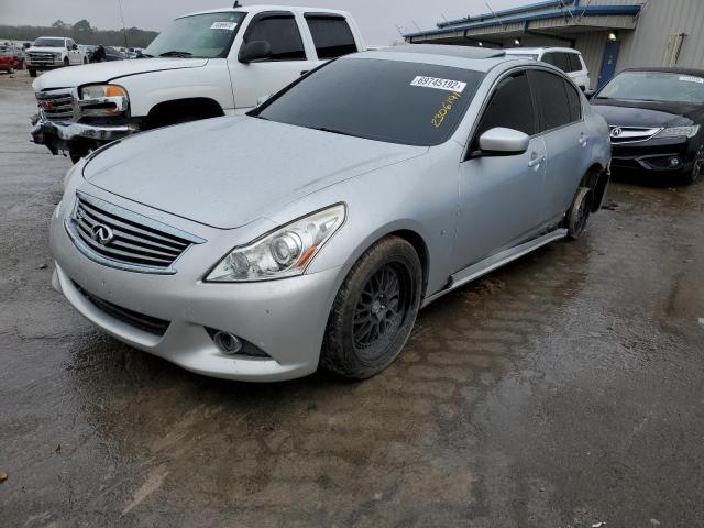 JN1CV6AR4FM521922 - 2015 INFINITI Q40 SILVER photo 1