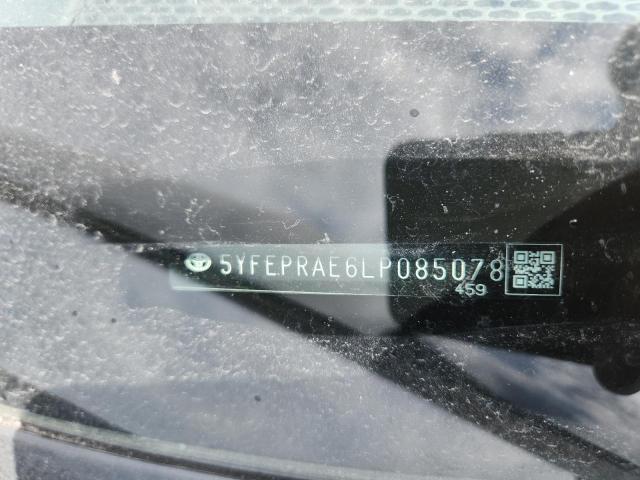 5YFEPRAE6LP085078 - 2020 TOYOTA COROLLA LE 蓝色 照片 13