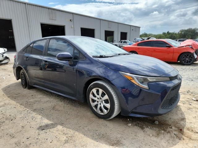 5YFEPRAE6LP085078 - 2020 TOYOTA COROLLA LE 蓝色 照片 4