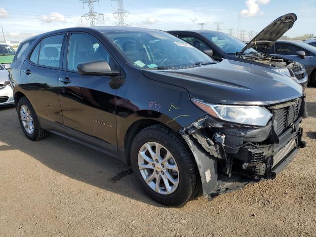 2GNAXHEV6J6257344 - 2018 CHEVROLET EQUINOX LS შავი ფოტო 4