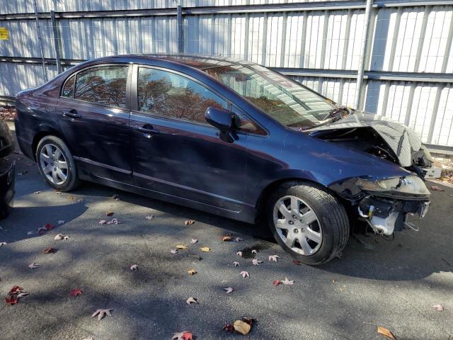 2HGFA16569H506748 - 2009 HONDA CIVIC LX BLUE photo 4