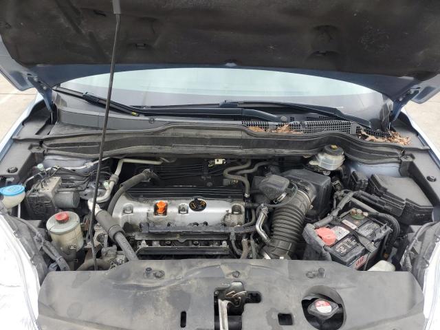 5J6RE4H79BL056192 - 2011 HONDA CR-V EXL BLUE photo 12