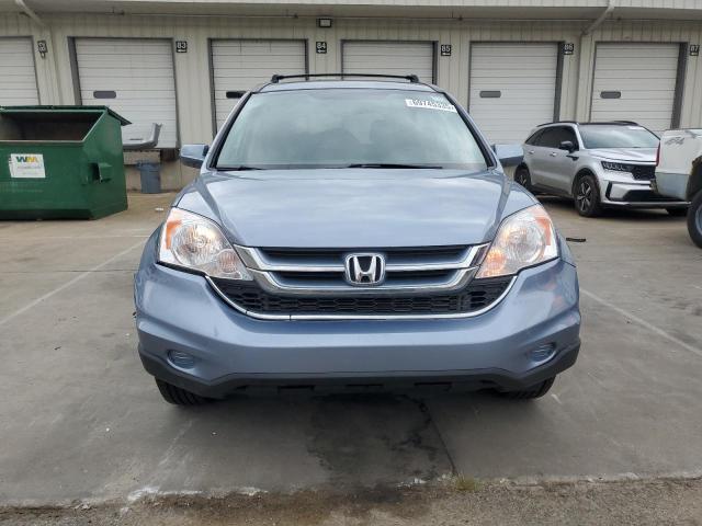 5J6RE4H79BL056192 - 2011 HONDA CR-V EXL BLUE photo 5