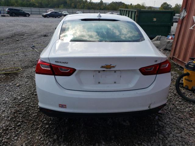 1G1ZE5STXHF224875 - 2017 CHEVROLET MALIBU LT WHITE photo 6