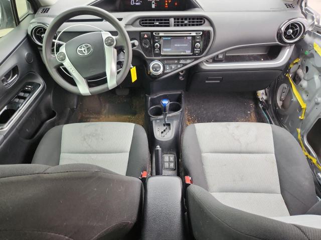 JTDKDTB35F1107005 - 2015 TOYOTA PRIUS C SILVER photo 8