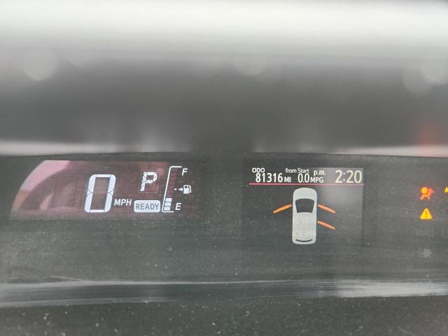 JTDKDTB35F1107005 - 2015 TOYOTA PRIUS C SILVER photo 9