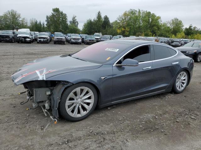 5YJSA1E29HF182056 - 2017 TESLA MODEL S Գրաֆիտ լուսանկար 1