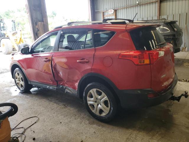 JTMBFREV0EJ010352 - 2014 TOYOTA RAV4 LE RED photo 2