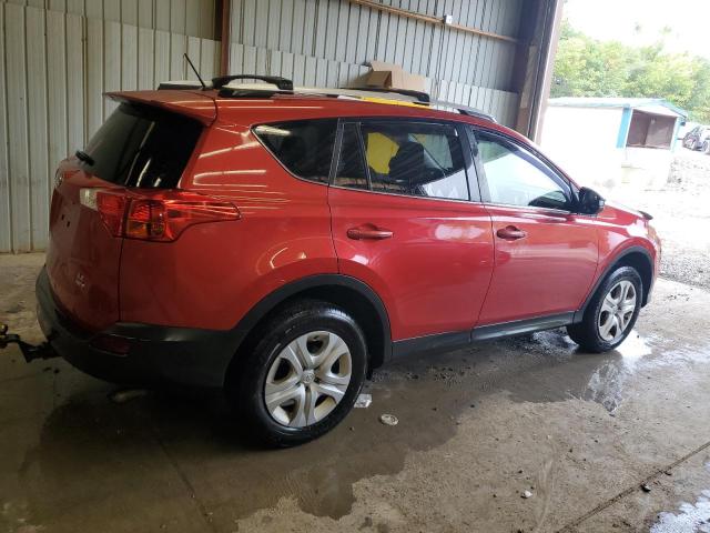 JTMBFREV0EJ010352 - 2014 TOYOTA RAV4 LE RED photo 3