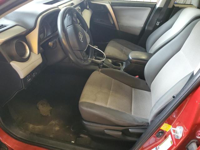JTMBFREV0EJ010352 - 2014 TOYOTA RAV4 LE RED photo 7