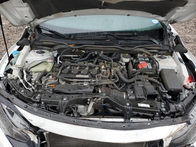 JHMFC1F70KX005705 - 2019 HONDA CIVIC EXL თეთრი ფოტო 11